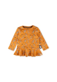 sigikid® - Longshirt Magic Owl ,  für Kinder - Ockerorange