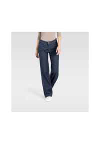MAC - Jeans, Wide-Fit, 5-Pocket-Style, für Damen - blau5