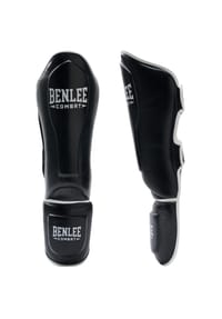BENLEE™ - Schienbeinschoner aus Leder PERFORMER - Black/White