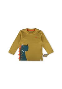 sigikid® - Langarmshirt Dino Fun ,  für Kinder - grün