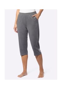 SIEH AN! - Capri-Freizeithose - anthrazit-melange