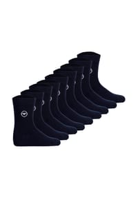 TOM TAILOR - 9er Pack Herren Socken - Basic, einfarbig - Blau