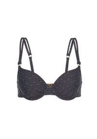 JOOP! - Bügel-Bikini-Top Diamond Cornflower - schwarz