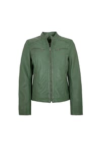 JILANI - Damen Lederjacke Lammnappa salbei - salbei