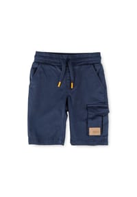 sigikid® - Gabardine-Bermuda Tiger & Löwe ,  für Kinder - Dunkelblau