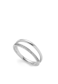 LEONARDO - Damen Ring, Edelstahl - GOLD