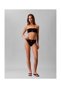 Calvin Klein - Bandeau-Bikini, Schnürung, für Damen - UB1 BLACK