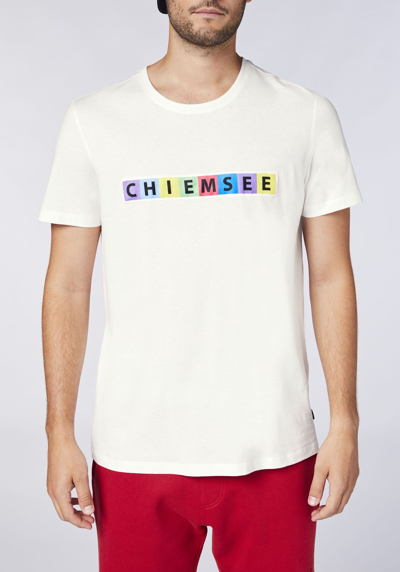 CHIEMSEE T-Shirt mit Multicolour-Logo | GALERIA