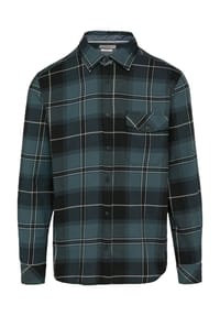 s.Oliver - Flanellhemd, Regular Fit, Langarm, Kent-Kragen, für Herren - 55N1 BLUE