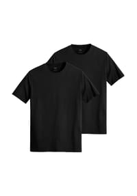 Levi's® - Herren T-Shirts, 2er Pack - Slim 2Pk Crewneck, Rundhals, Slim Fit, Baumwolle - 00 WEISS