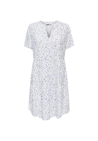ONLY® - Volantkleid, Split-Neck, für Damen - 177922023 CLOUD DA