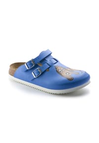BIRKENSTOCK® - Clogs Kay - dog blue background