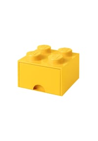 LEGO® - LEGO Auszieh-Aufbewahrungsbox Brick Drawer 4 - Yellow, Kunststoff, 25 x 25 cm - 