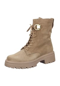 Gabor® - Schnürstiefeletten, Blockabsatz, Leder, für Damen - LION (GOLD MATT)