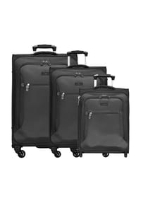 d & n® - Travel Line 6400 Travel Line 6400 2-4-Rollen Kofferset 3tlg. - blau