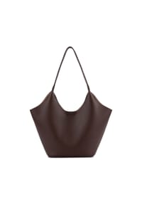 SEIDENFELT Nelma - Nelma Shopper Tasche 45 cm - dark brown
