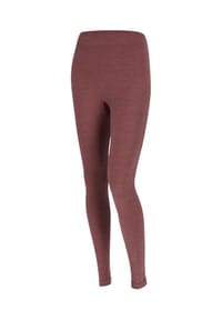 BLACK SNAKE - Damen Thermounterhose Merino Wolle - Grau Melange