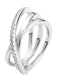 SIF JAKOBS JEWELLERY - Damen Ring "Spirale", 925er Sterling Silber - GOLD