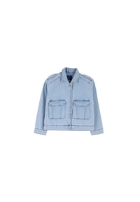 Solang - Jacke mit Taschen - Blau