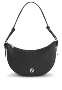 BOSS B ICON - Schultertasche, Leder, Reißverschluss, für Damen - 001  BLACK