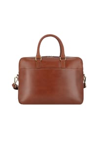 bugatti Remo - Aktentasche REMO Echt Leder - cognac