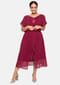 sheego Cocktailkleid im 2-in-1-Look, in Wickeloptik Bild 2