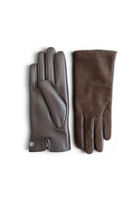 Otto Kessler - Fingerhandschuhe Maya Suede, Leder, für Damen - 001 BLACK