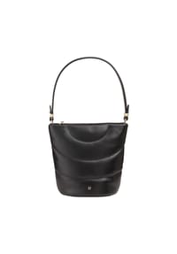 DuDu Barbara - Barbara Schultertasche Leder 24.5 cm - black