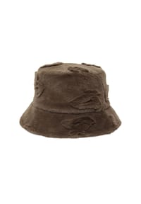 MANGUUN - Hut, Kunstfell, für Damen - BLACK
