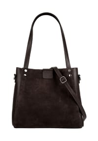 forty° - Shopper Echt Leder, Made In Italy - bordeaux