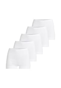 -con-ta- - Pagenschlüpfer 5er Pack Feinripp - Weiß