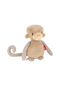 sigikid® - Plüschtier Spielfigur Affi Figur aus dem Buch "Anouk" ,  für Kleinkinder und Kinder - beige