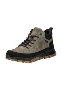 rieker - Lederimitat Stiefelette - Schwarz/Braun