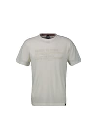 LERROS - T-Shirt in Strukturqualität - BROKEN WHITE