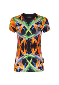 PLEIN SPORT - T-Shirt - black/multicolored