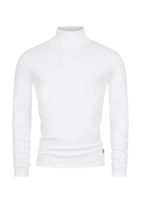INDICODE - Langarmshirt Rollkragen Eagon - Army