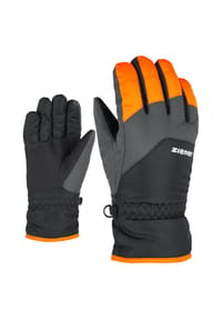 ziener - Skihandschuhe "Lando Junior", wassserabweisend, windabweisend, für Kinder - 418 ORANGE