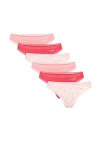 sloggi - String 6er Pack GO Crush - Blue-light combination