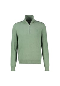 LERROS - Hochwertiger aus weicher Baumwollstrick, große Größen - BASIL GREEN MELANGE