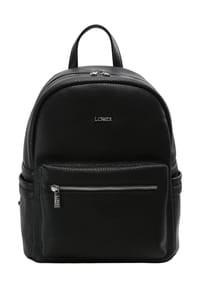 L.CREDI ELLA - Rucksack, Kunstleder, Emblem, uni, für Damen - COGNAC
