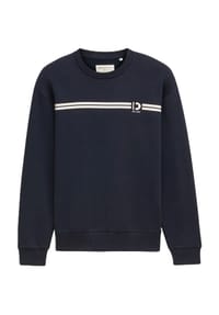 DENIM TOM TAILOR - Sweatshirt, Rippbündchen, für Herren - 10668 SKY CAPTAIN