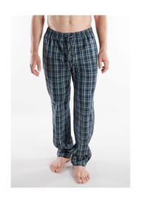 TOM TAILOR - Schlafanzughose, Gummibund, für Herren - 624 BLAU-MITTEL-K