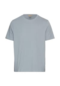 camel active - T-Shirt aus reiner Baumwolle - Steinblau