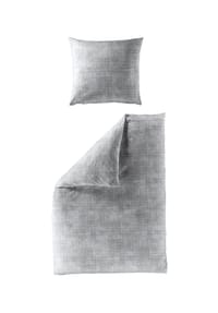 BIERBAUM - Mako-Satin Bettwäsche - GRAU