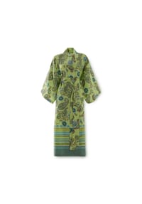 bassetti - Kimono RAPALLO aus reiner Baumwolle - Limettengruen