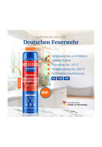 HEKATRON - Feuerlöschspray Hekatron Feuerlöschspray, 600 Ml - 