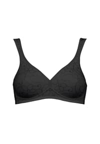 TRIUMPH - BH ohne Bügel Elegant Cotton N - Schwarz