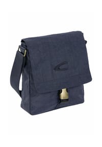 camel active Journey - Umhängetasche "Journey", Emblem, Steckverschluss, uni, für Herren - 58 DUNKELBLAU