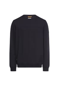 camel active - Sweatshirt mit Rundhalsausschnitt - Blau