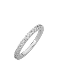 LYOMI - Ring 585/- Gold 19 Diamant Lab Grown 0,48ct. - weiß